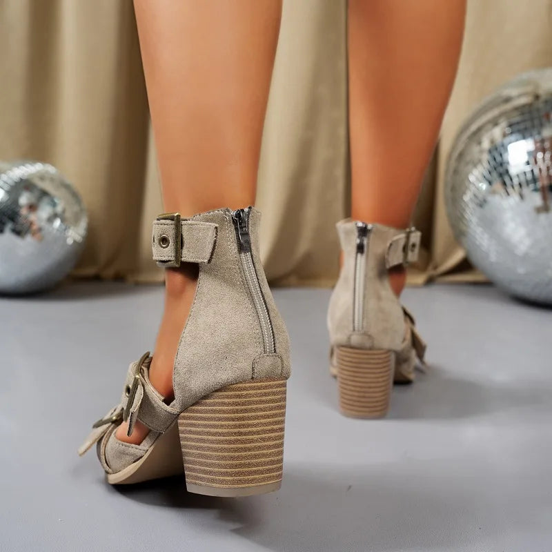 RAVYN RAE SUEDE HEELS
