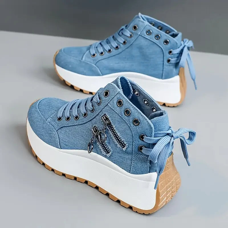 Solenne Denim Shoes