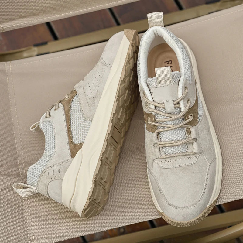 Atlas sneakerskin i ruskind