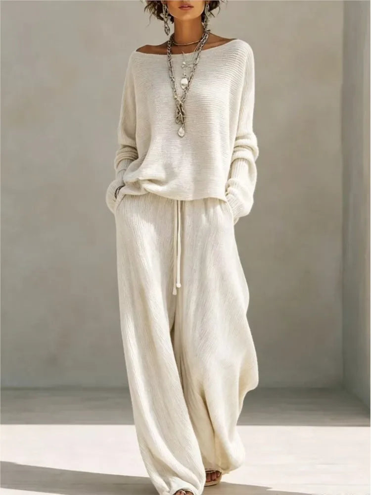 ORIANA KNIT LOUNGE SET