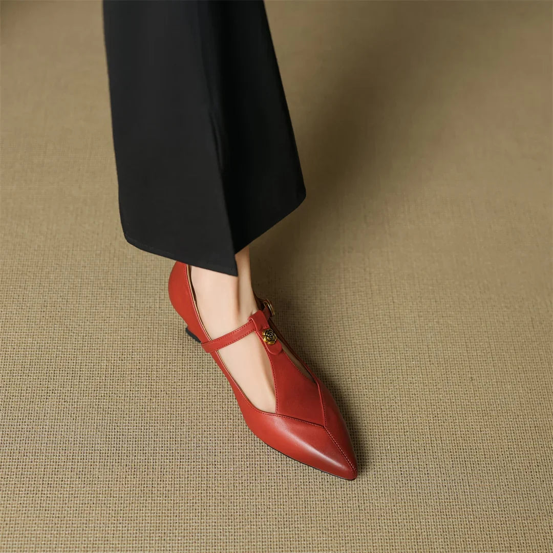 Tacchi Marlene in vera pelle