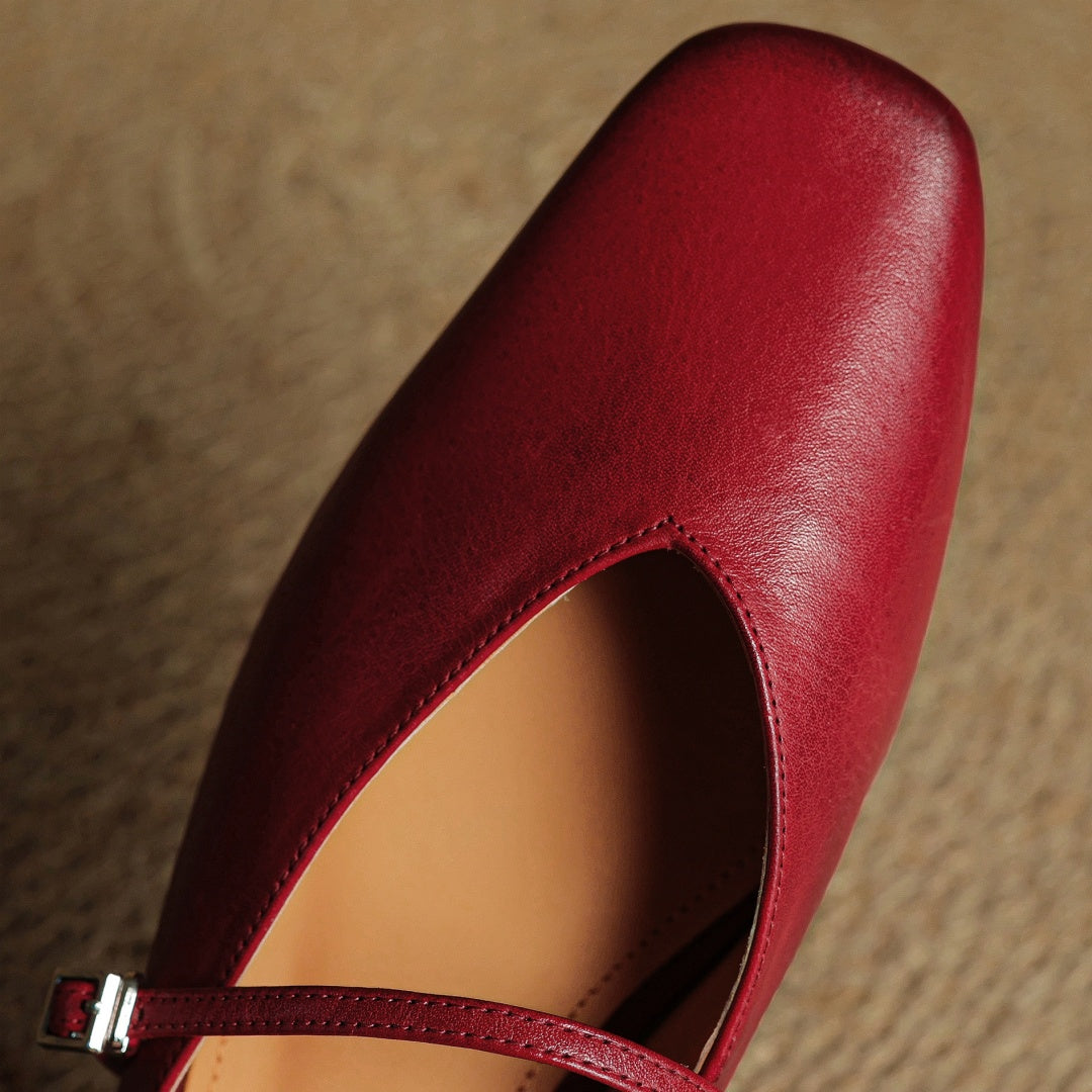 Mules Miral in vera pelle