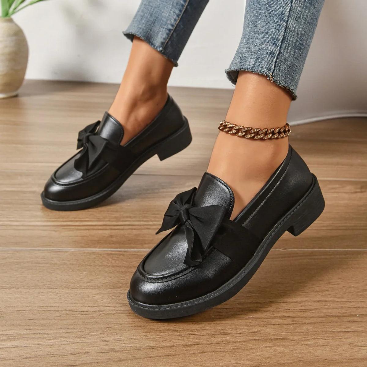 Kelis Leder-Loafer