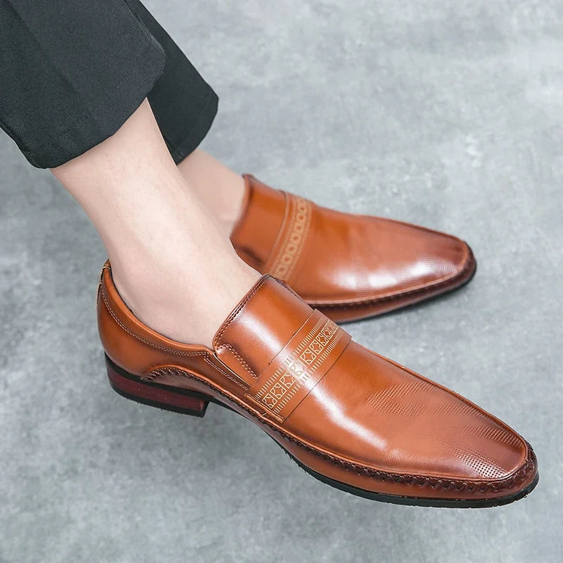 Mocassini Castellon in vera pelle