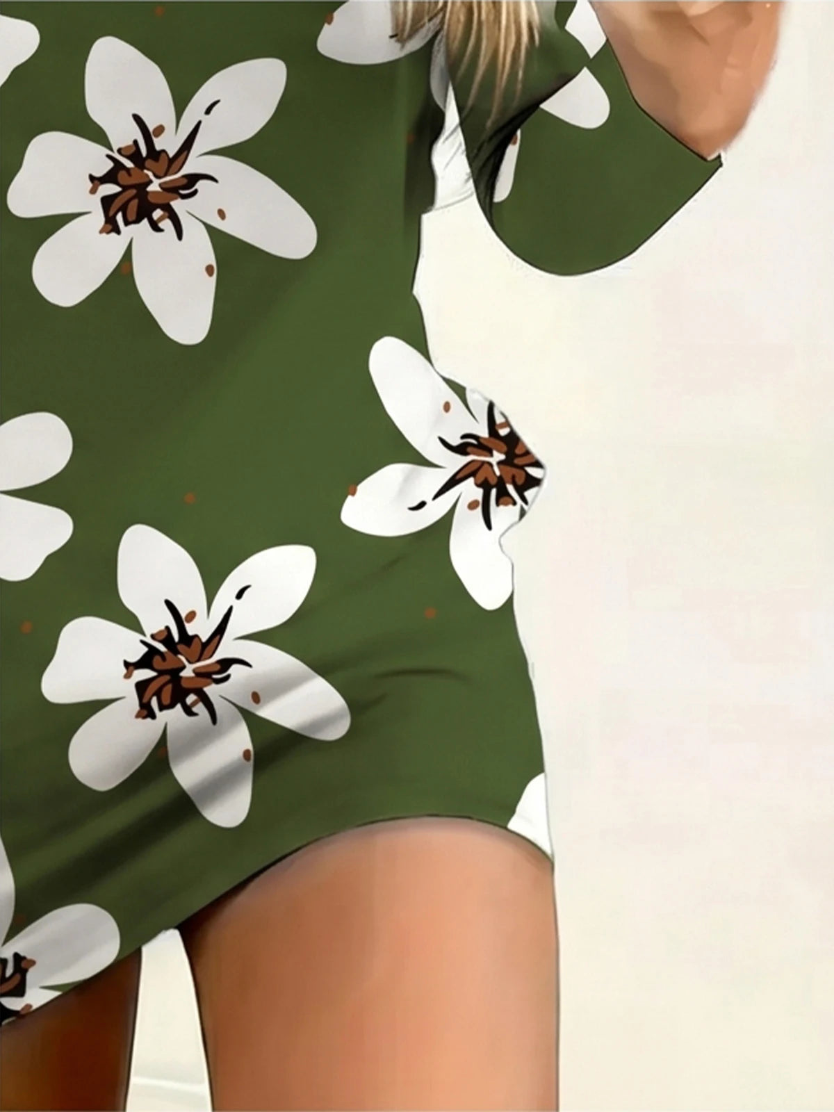 LLARIA FLORAL MINI DRESS