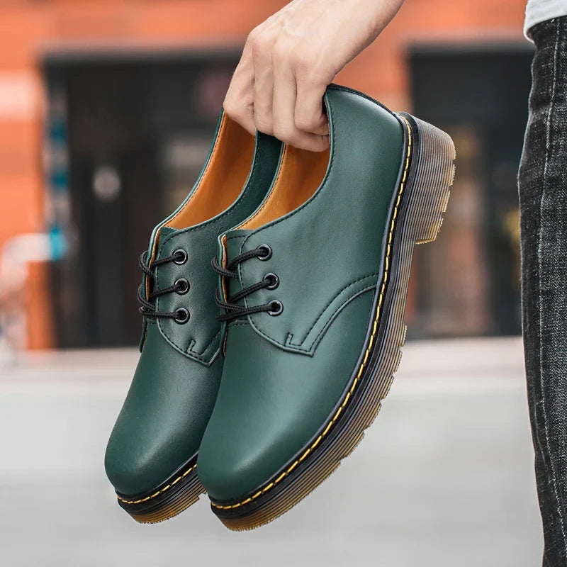 Oxford Alvarez in vera pelle
