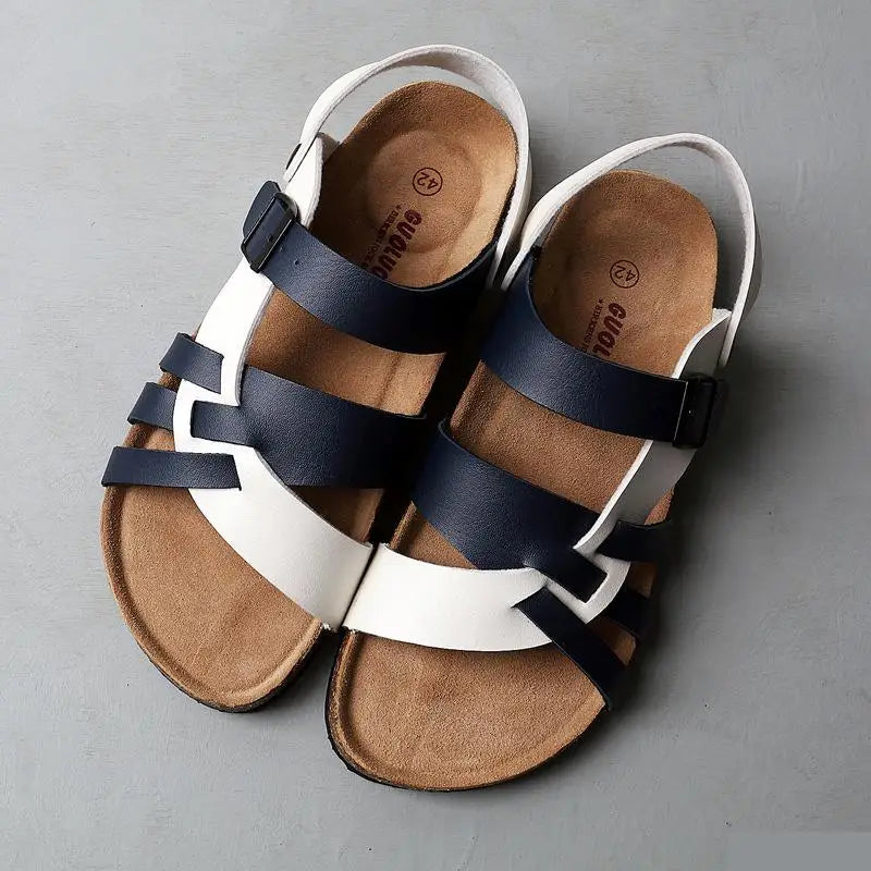 RAVELLO LEATHER SANDALS