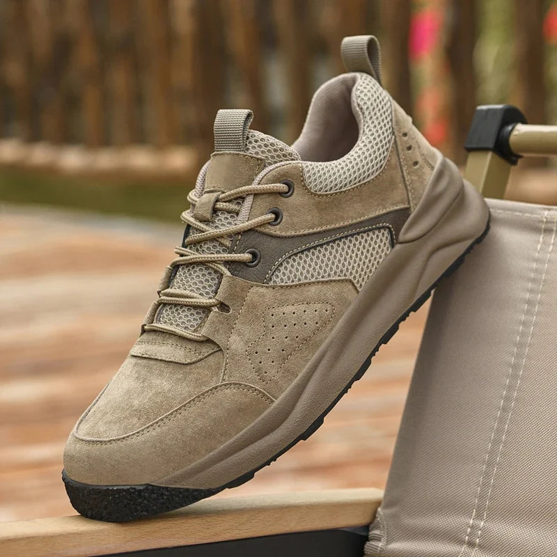Atlas sneakerskin i ruskind