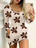 FLEUR FLORAL MINI DRESS