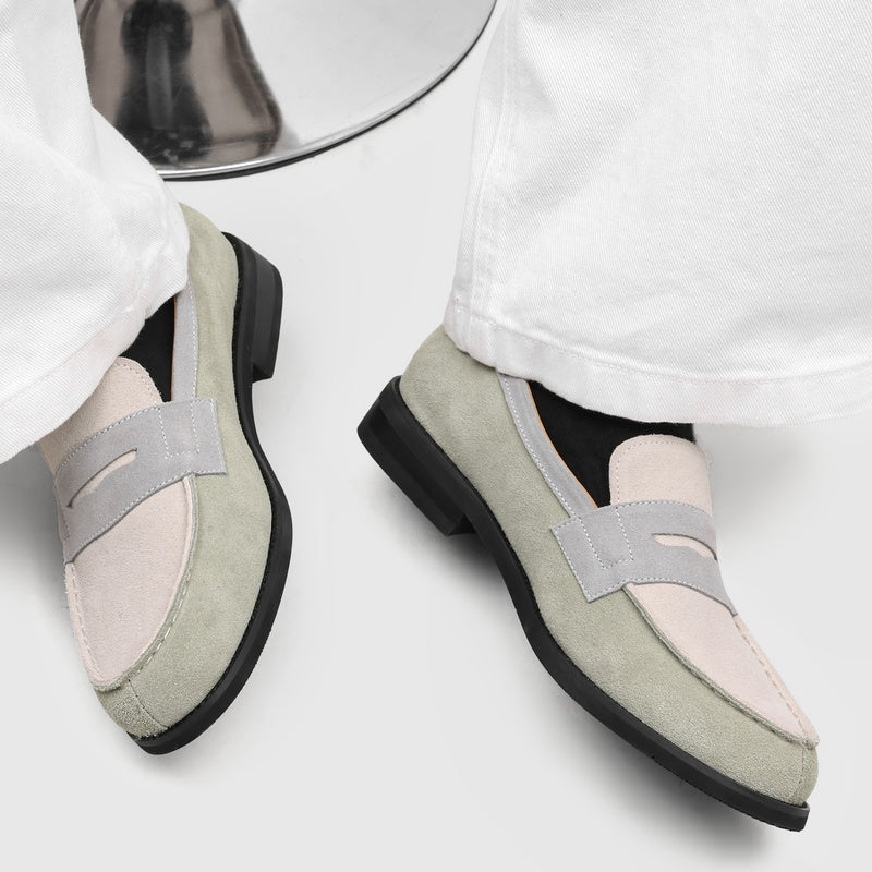 Milan Penny Loafers i Koaskinnsmocka