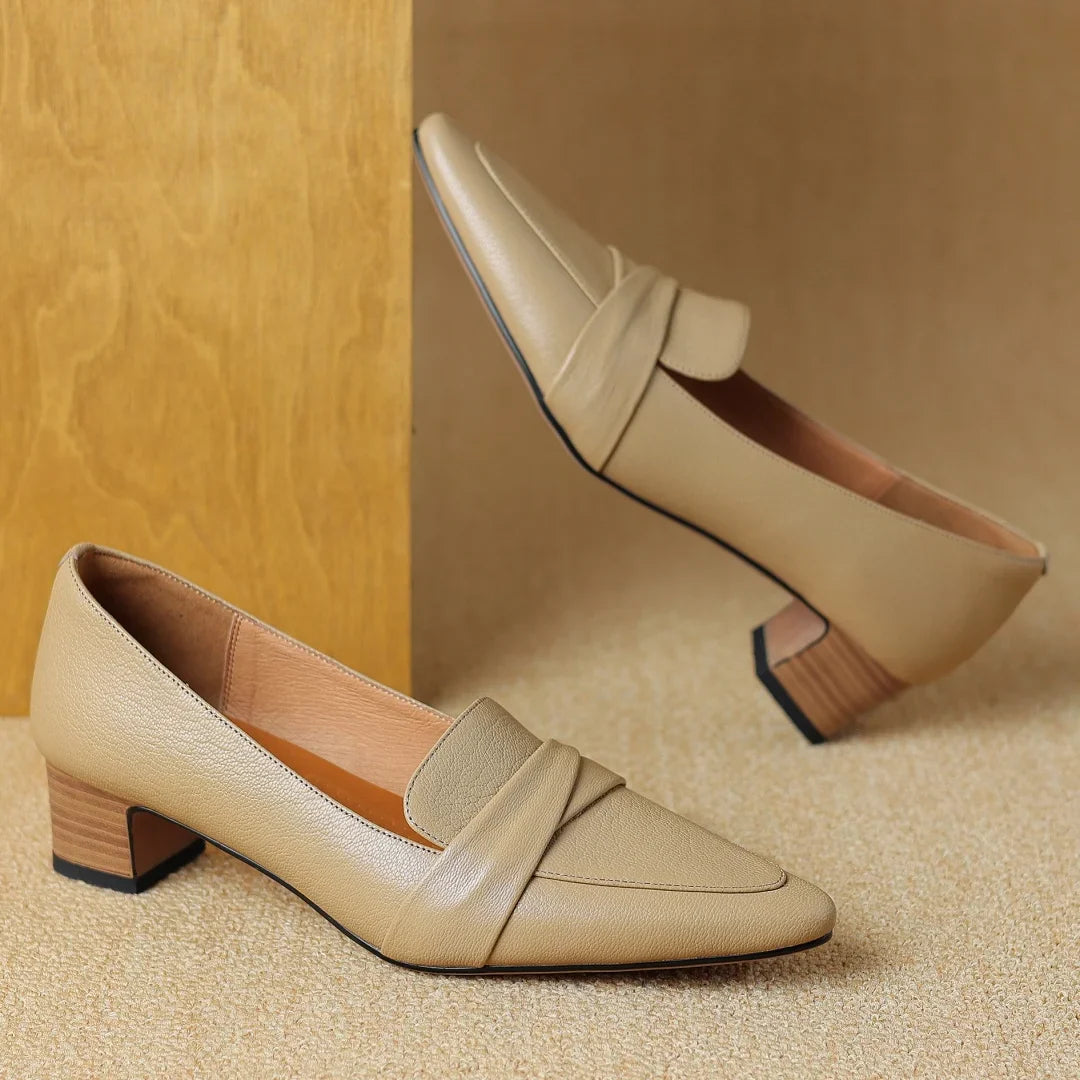 Naira Echtleder-Pumps
