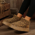Leopard Vinterstøvletter