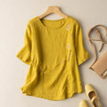 Top en lin Vered