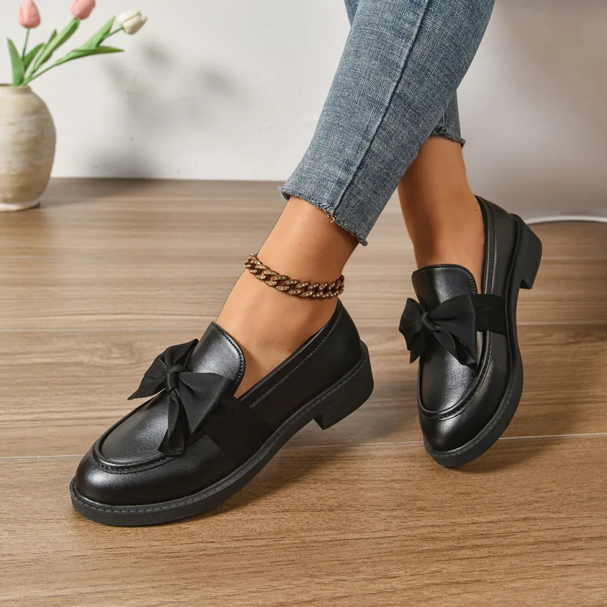 Kelis Leder-Loafer