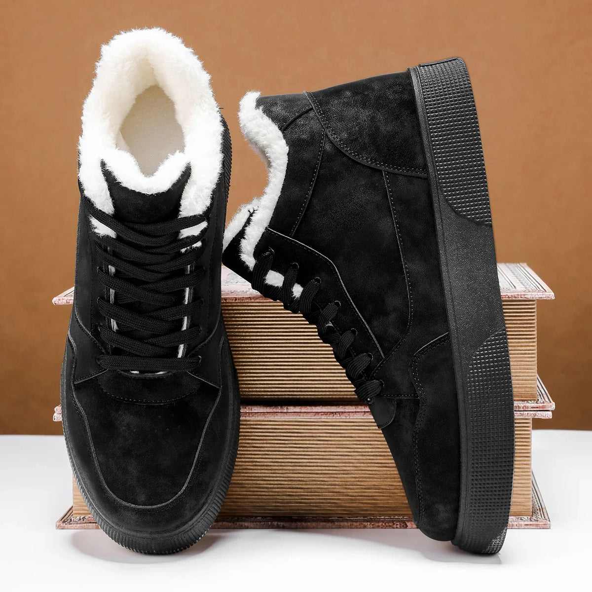 Scarpe Weston in sherpa