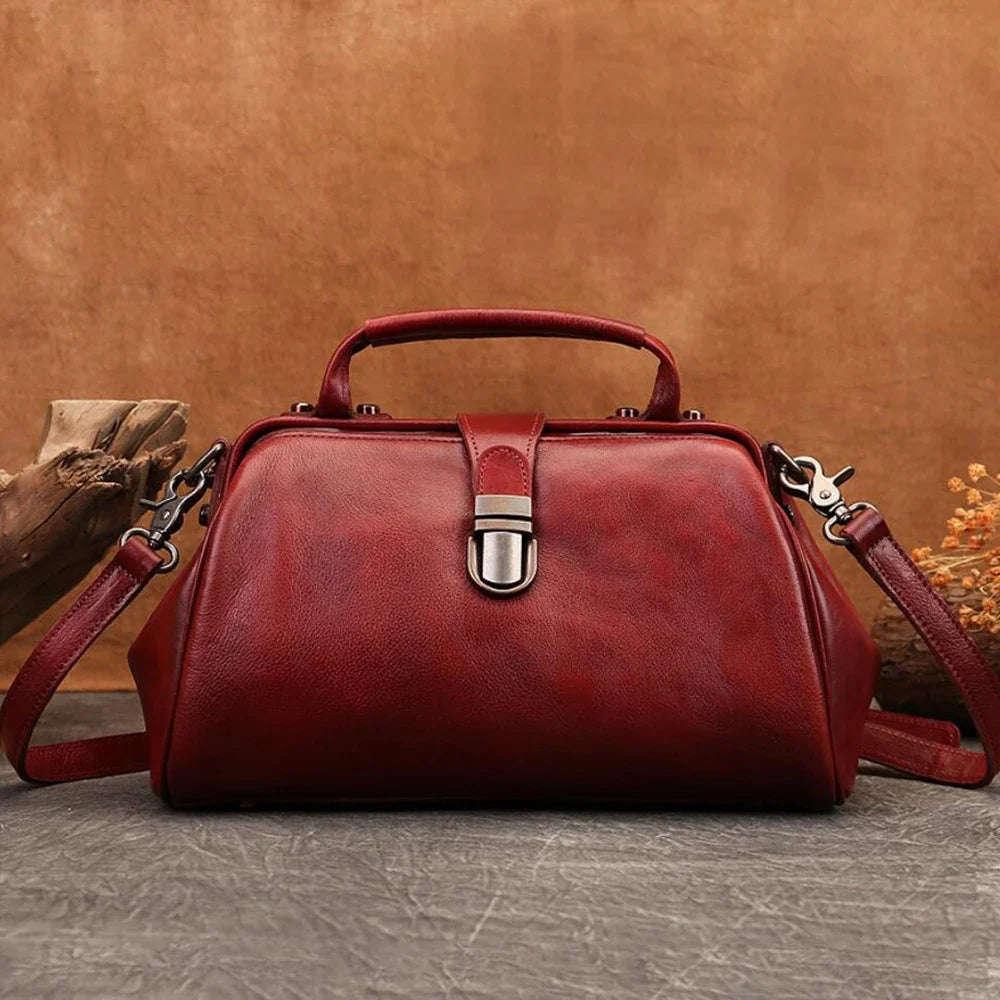 Amelie Echtlederhandtasche