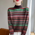 Maglione a righe in lana Elysia