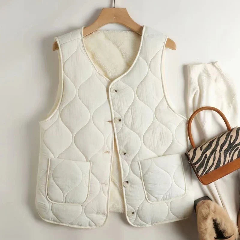 Gilet Reversibile con Ciondoli