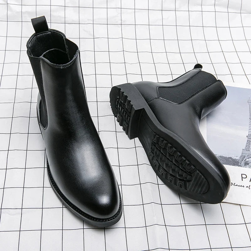Botas Stride de cuero genuino