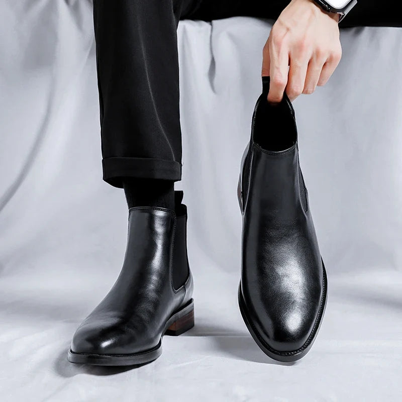 Stivali Botas de cuero genuino