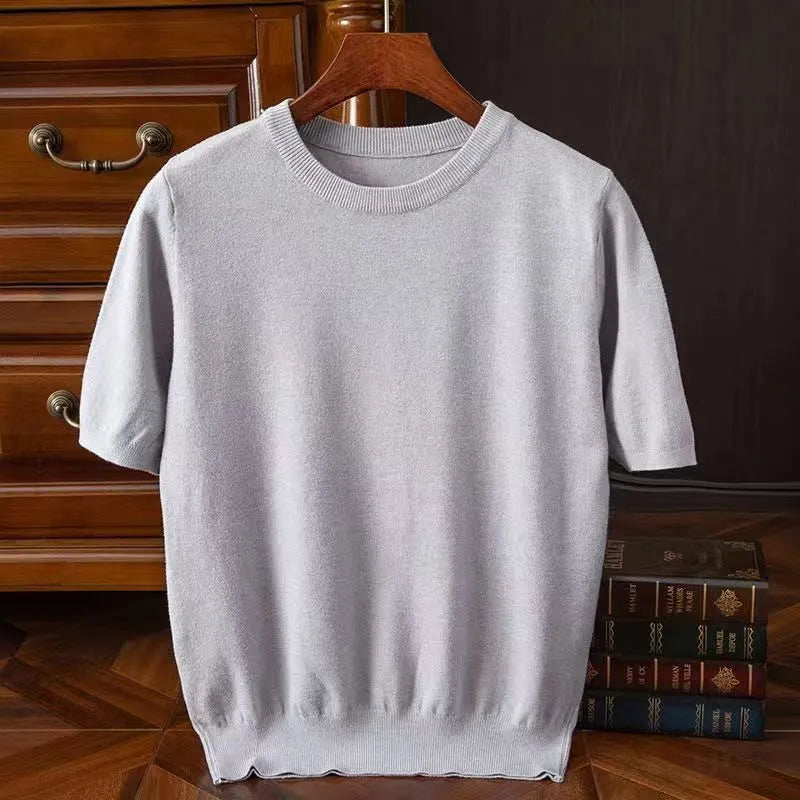 Camiseta Adriano de cachemira y lana