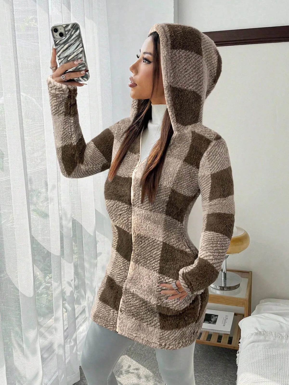 ELODIE HOODED COAT