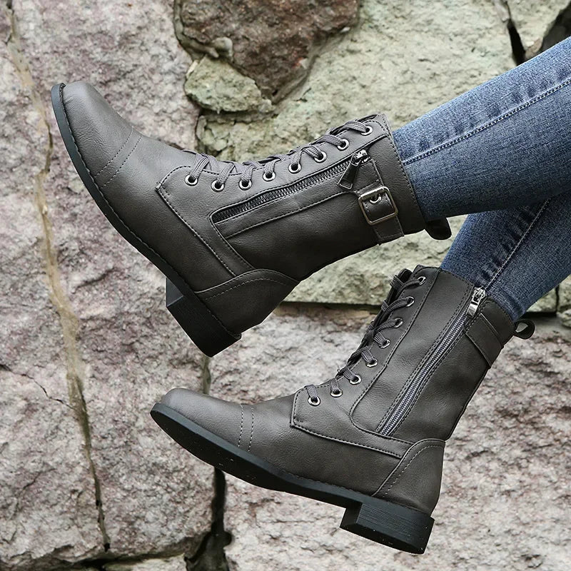 RAVYN ROGUE BUCKLE BOOTS