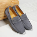 Mocasines Fletro de ante auténtico