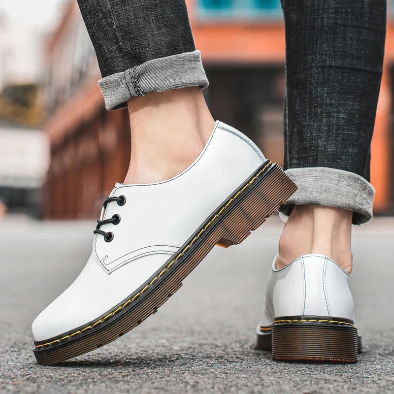Oxford Alvarez in vera pelle