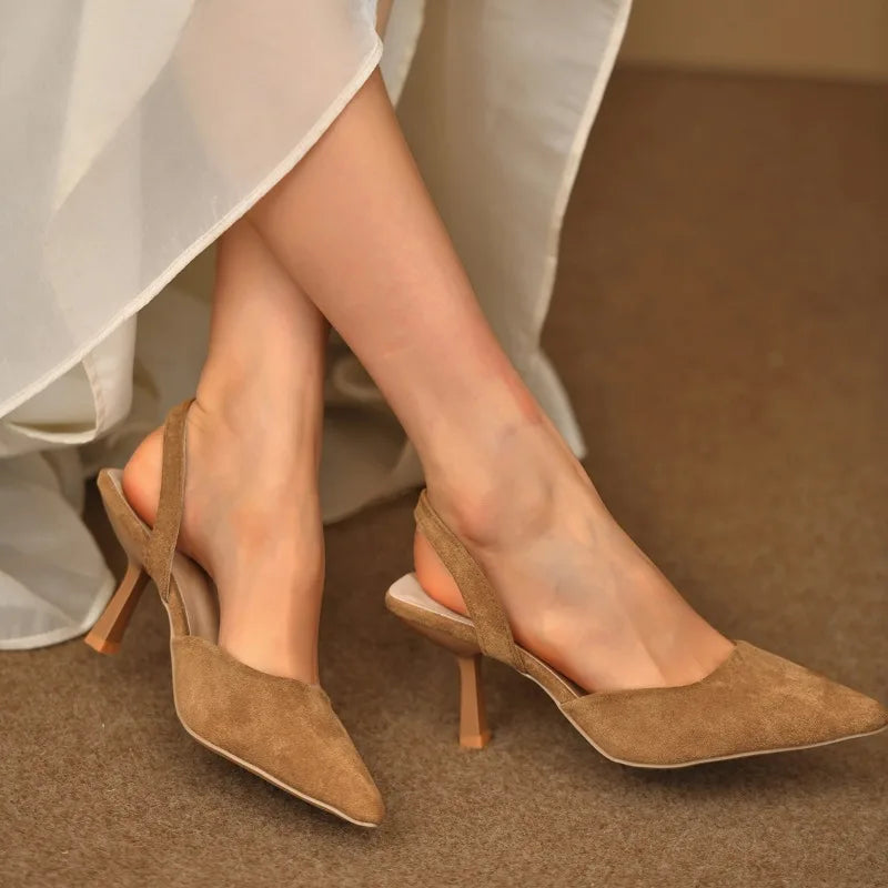 Verona slingback i mocka