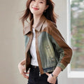 ALESSIA CONTRAST BOMBER
