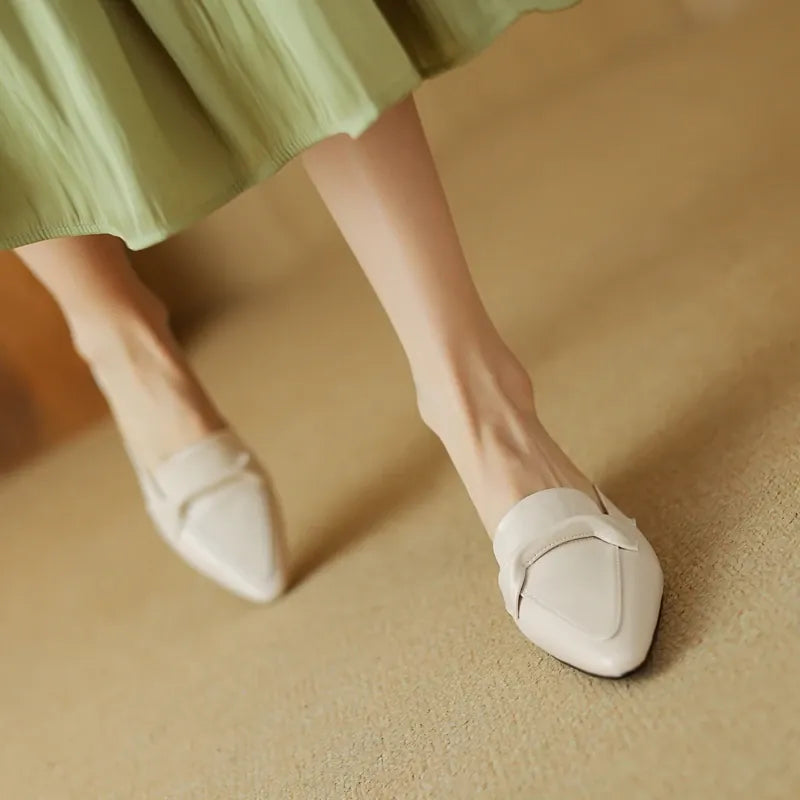 Mule in pelle Adele