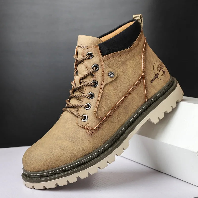 Botas Nox de cuero genuino
