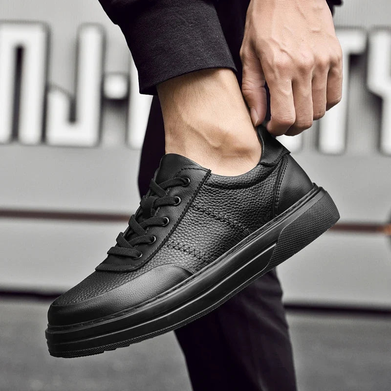 Zapatillas Rocc de cuero genuino