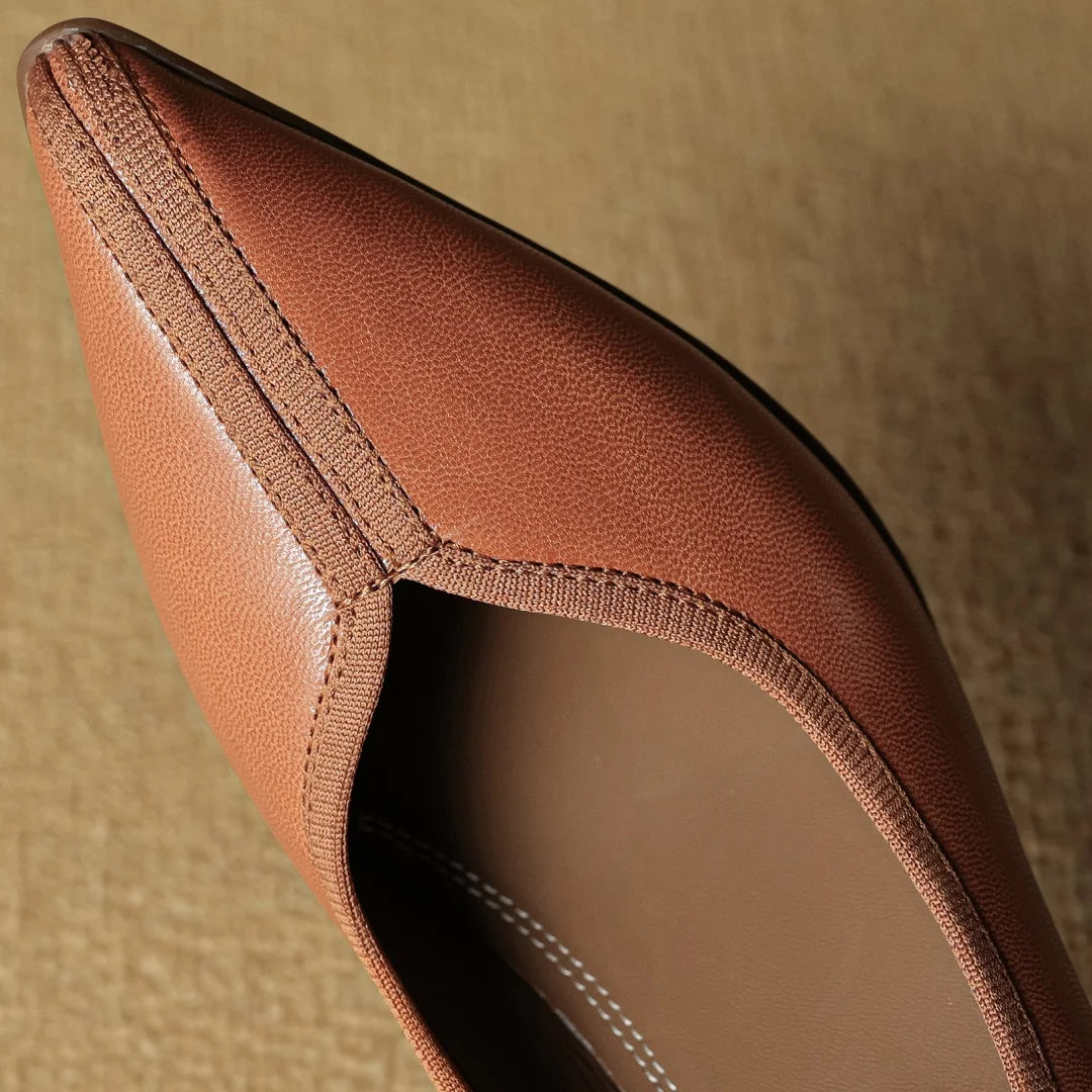 BELLARA GENUINE LEATHER HEELS