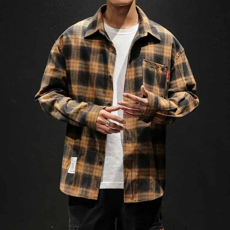 Morbi flanellesskjorte