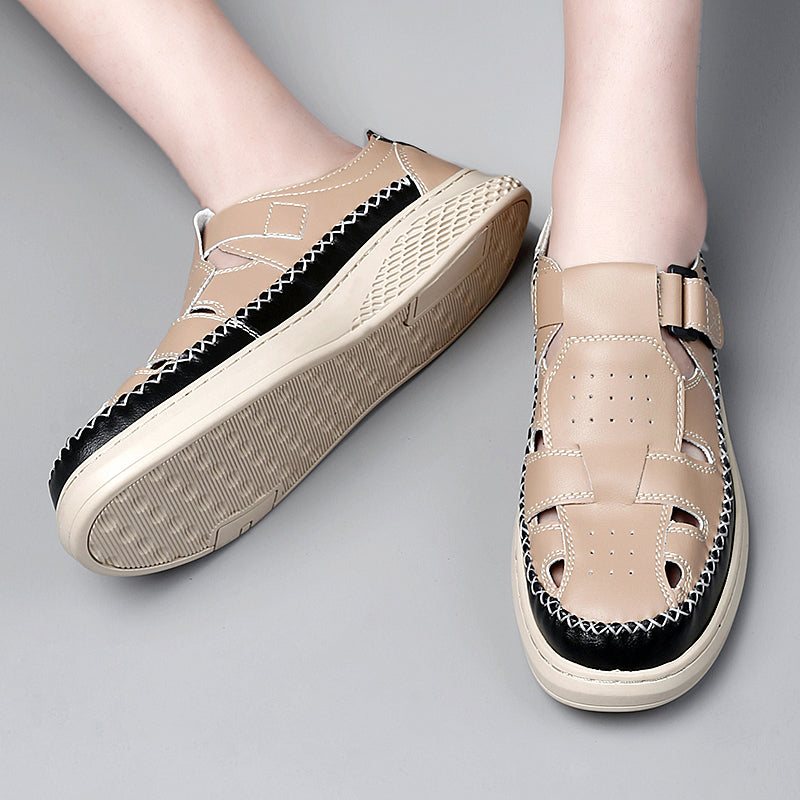 Cairo Fiskar-sandaler i Äkta Läder