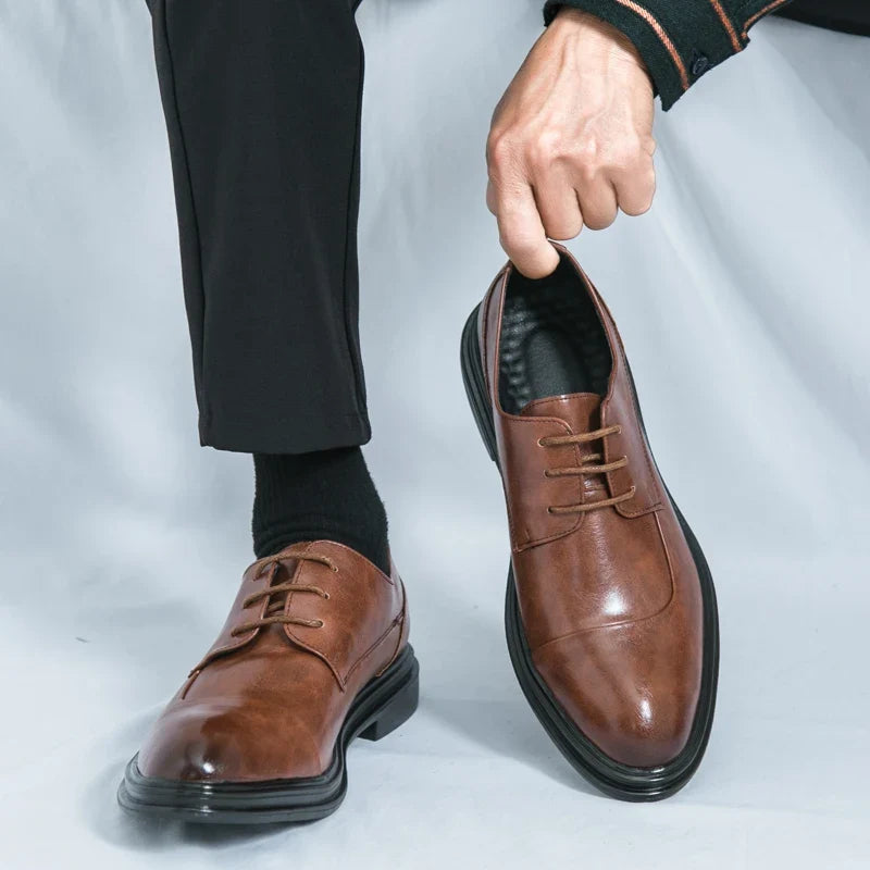 Scarpe Barnes in vera pelle