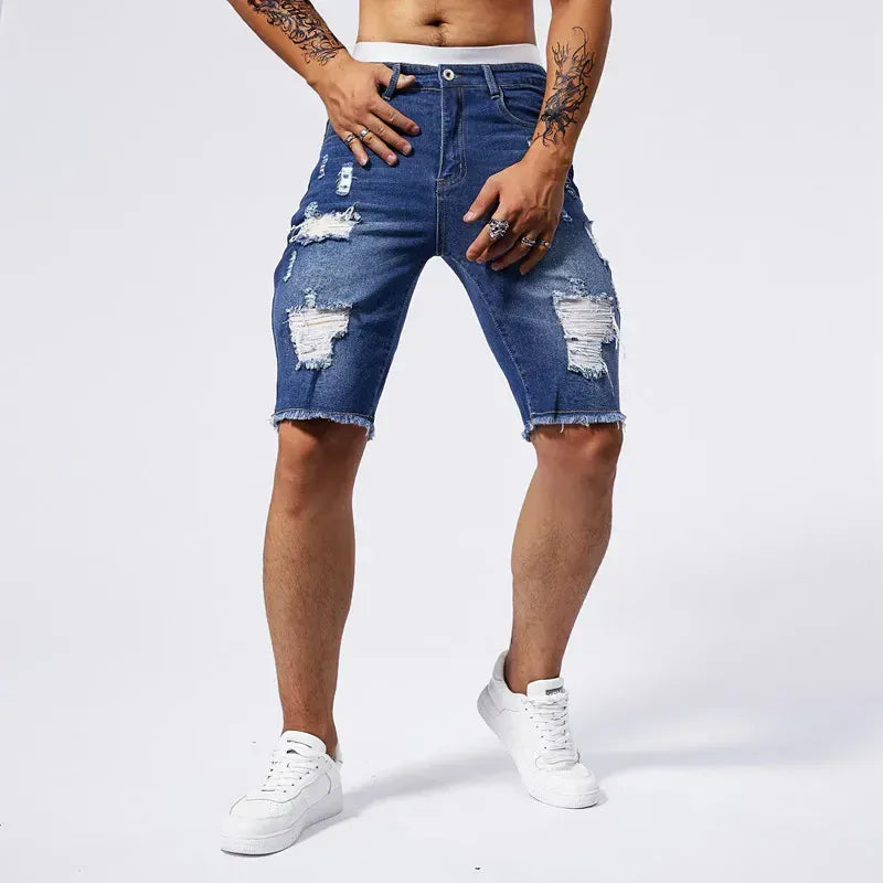 Nivaro Jeansshorts