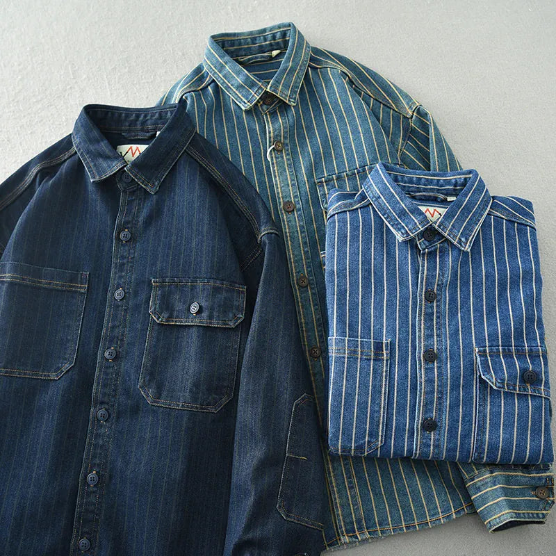 Monarch-skjorta i denim