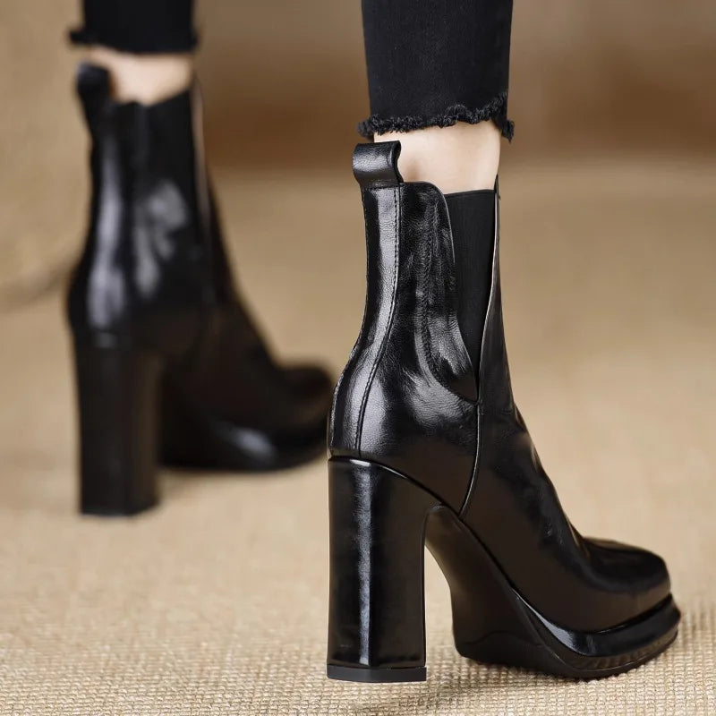 Bota de plataforma Allis