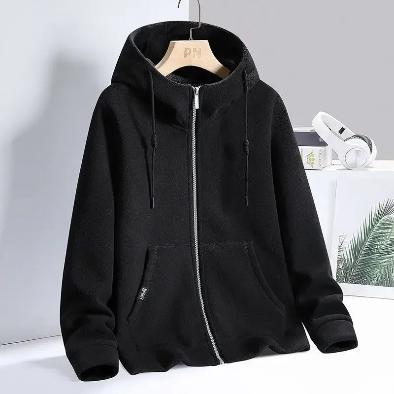 Hoodie Klara com fecho de correr