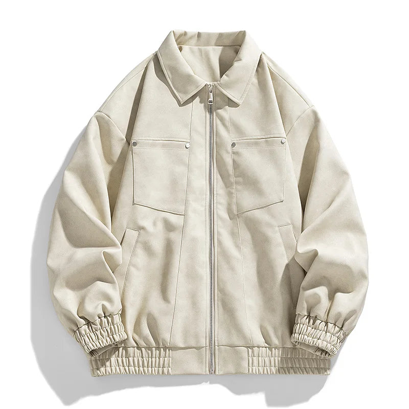 Giacca Bomber Classica in Pelle
