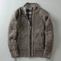 Weston stickad alpackjacka