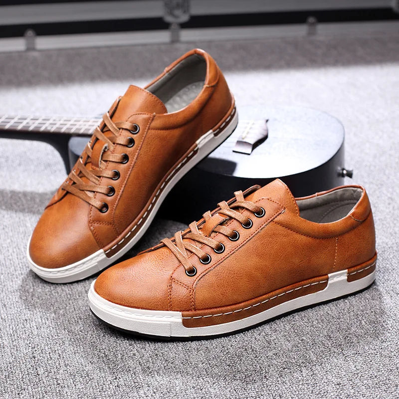Zapatillas de cuero Garcia
