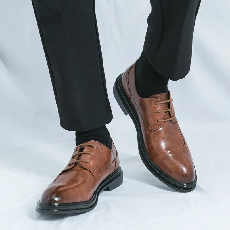 Scarpe Barnes in vera pelle