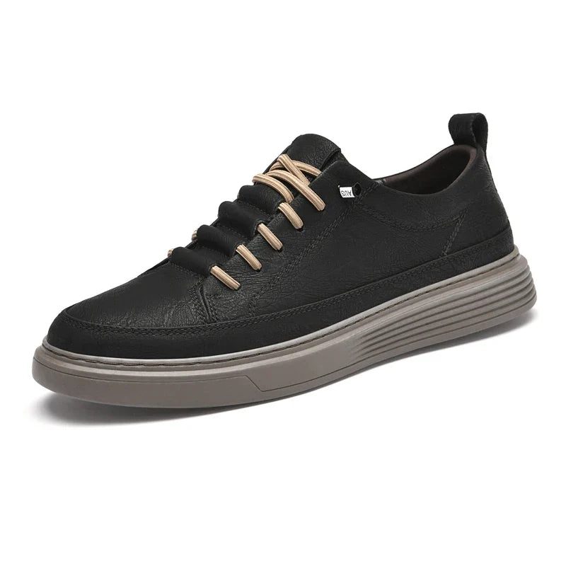 Klassiska sneakers i läder
