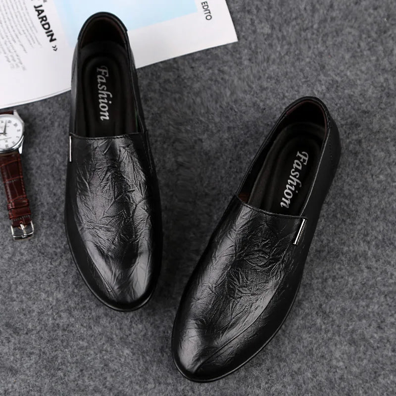 Camper Loafers van Écht Leer
