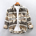 RAFFERTY GEOMETRIC OVERSHIRT