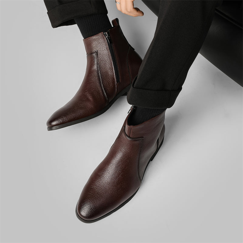 Botas Mavren de cuero genuino